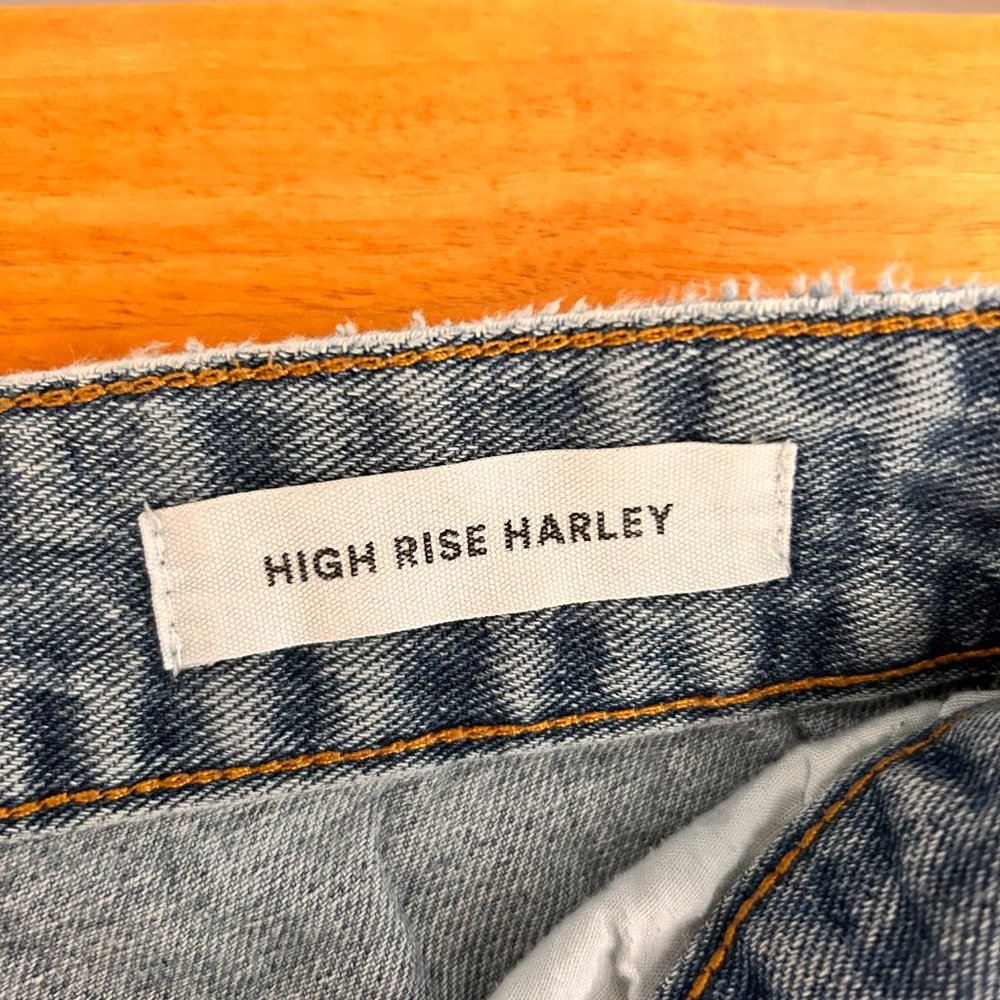 COTTON ON High Rise Harley Jean Shorts US 6 - Picture 6 of 9
